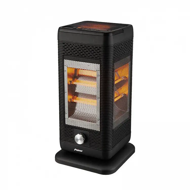 Θερμάστρα Χαλαζία PRQH-81118 Primo 2000W Μαύρη