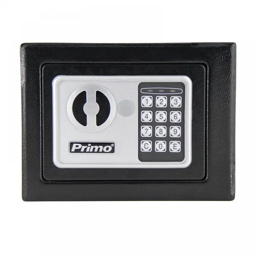 Χρηματοκιβώτιο PRSB-50014 Primo Ηλεκτρονικό 17Χ23Χ17εκ. Μαύρο