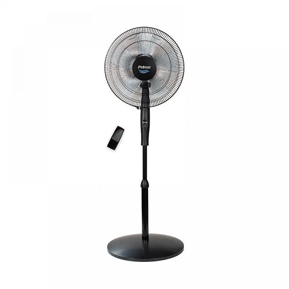 Ανεμιστήρας Ορθοστάτης PRSF-80601D Primo 16'' 40εκ. Με Τηλεχειριστήριο και DC μοτέρ Μαύρος