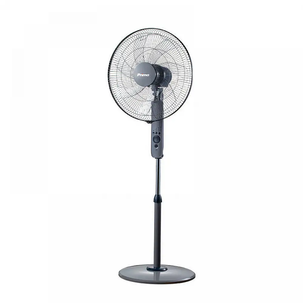 Ανεμιστήρας Ορθοστάτης PRSF-80656 Primo 18'' 45εκ. Με Τηλεχειριστήριο 7Φτερά Γκρι