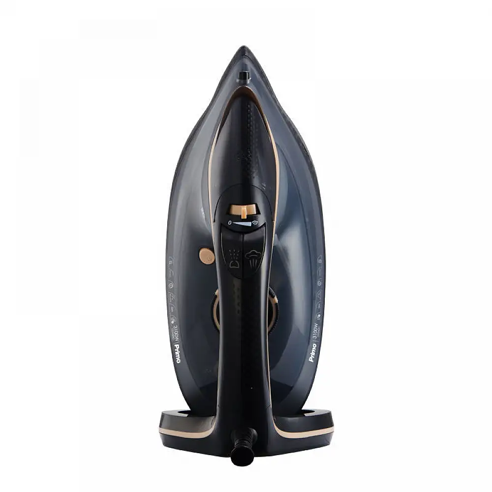 Σίδερο ατμού PRSI-40505 Primo Κεραμική πλάκα 3100W Anti-drip-Anti-calc-Auto shut-off Μαύρο-Kρεμ