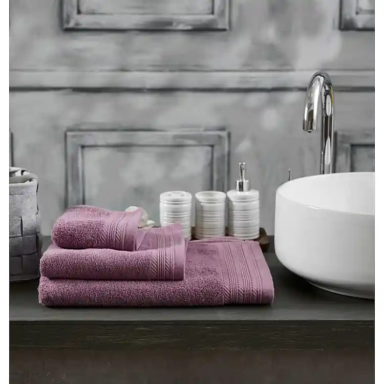 Πετσέτα Μονόχρωμη New Cotton Series - Dusty Purple, Σώματος 75x150