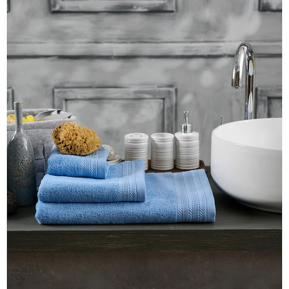 Πετσέτα Μονόχρωμη New Cotton Series - Sky Blue, Σώματος 75x150