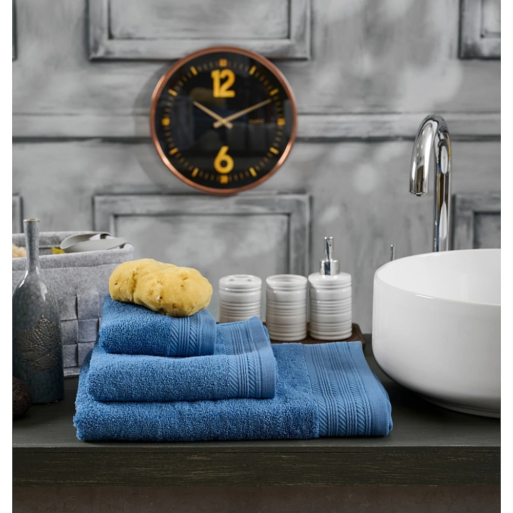 Πετσέτα Μονόχρωμη New Cotton Series - Blue, Σώματος 75x150