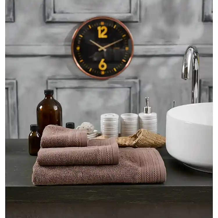 Πετσέτα Μονόχρωμη New Cotton Series - Coffee, Σώματος 75x150