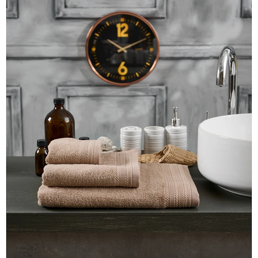 Πετσέτα Μονόχρωμη New Cotton Series - Sand, Σώματος 75x150