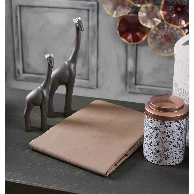 Παπλωματοθήκη Μονόχρωμη Power Nap - Cinnamon, Υπέρδιπλο (220x240)