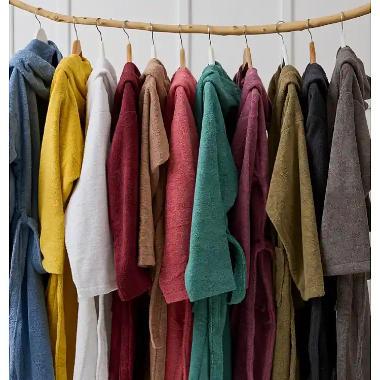Μπουρνούζι με Κουκούλα Pure Cotton - White, Small