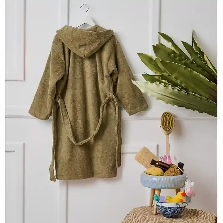 Μπουρνούζι Παιδικό “Beauty Line” Khaki Army