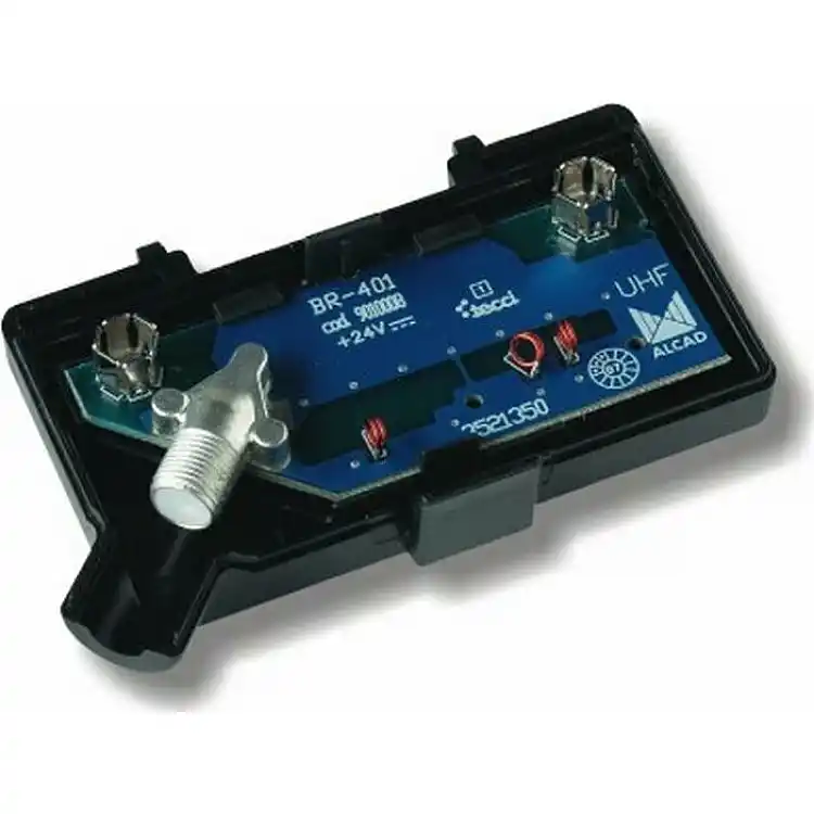 ALCAD BR-401 UHF Preamplifier 14dB, F Connector (24V)