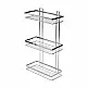 ΕΤΑΖΕΡΑ ELEGANT ΜΕΤΑΛΛΙΚΗ ΙΣΙΑ 3 ΘΕΣΕΩΝ 46x25x12.5cm ΧΡΩΜΙΟΥ 02-8697