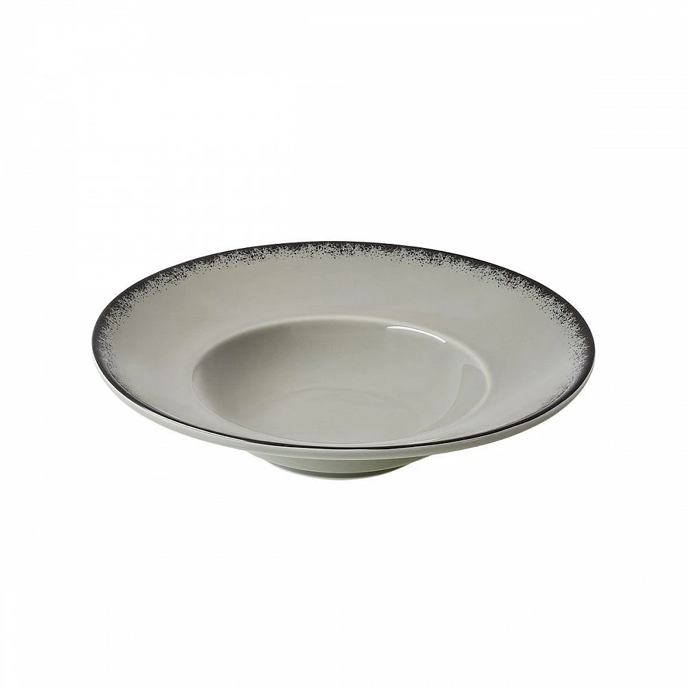 ΠΙΑΤΟ ΖΥΜΑΡΙΚΩΝ PEARL ΠΟΡΣΕΛΑΝΙΝΟ 27cm GREY 07-16401