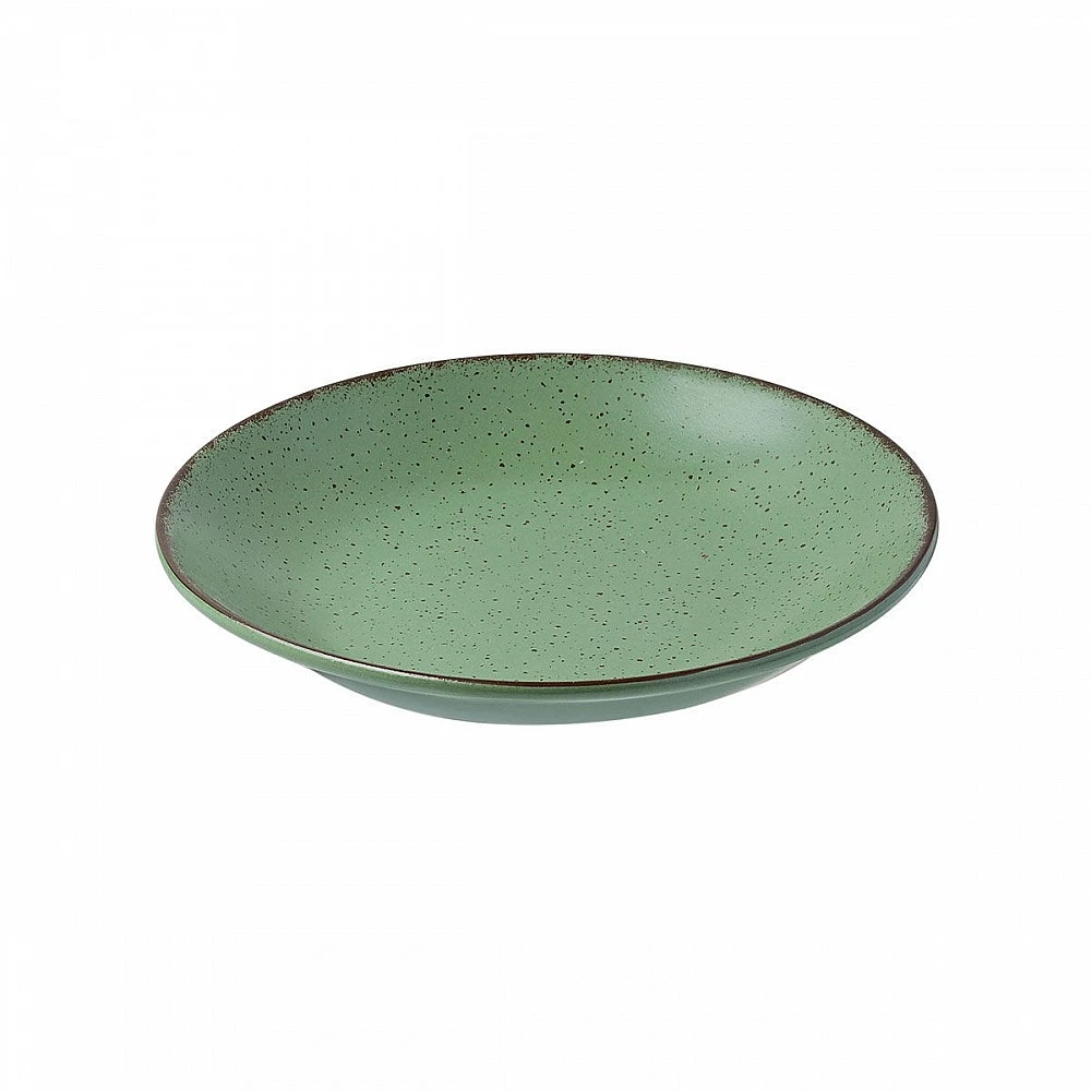 ΠΙΑΤΟ ΒΑΘΥ TERRA ΠΟΡΣΕΛΑΝΙΝΟ 23cm GREEN 07-15527