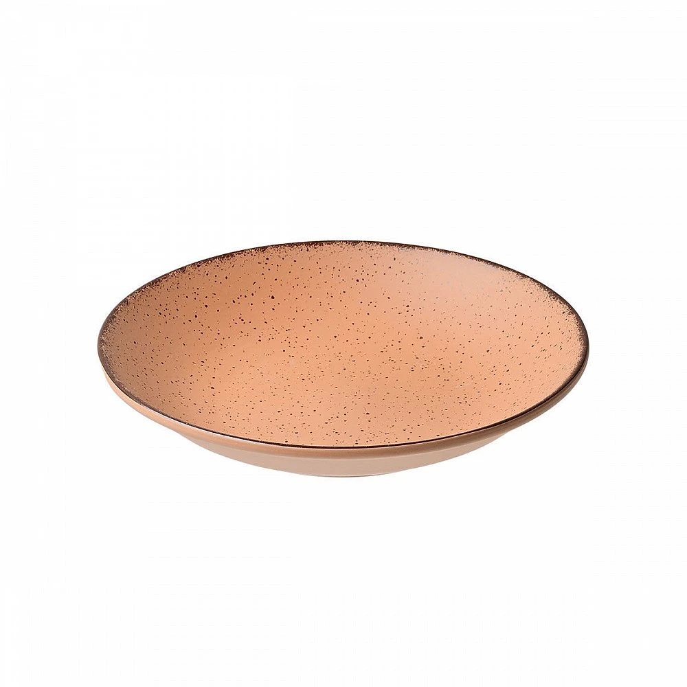 ΠΙΑΤΟ ΒΑΘΥ TERRA ΠΟΡΣΕΛΑΝΙΝΟ 23cm SALMON 07-15930