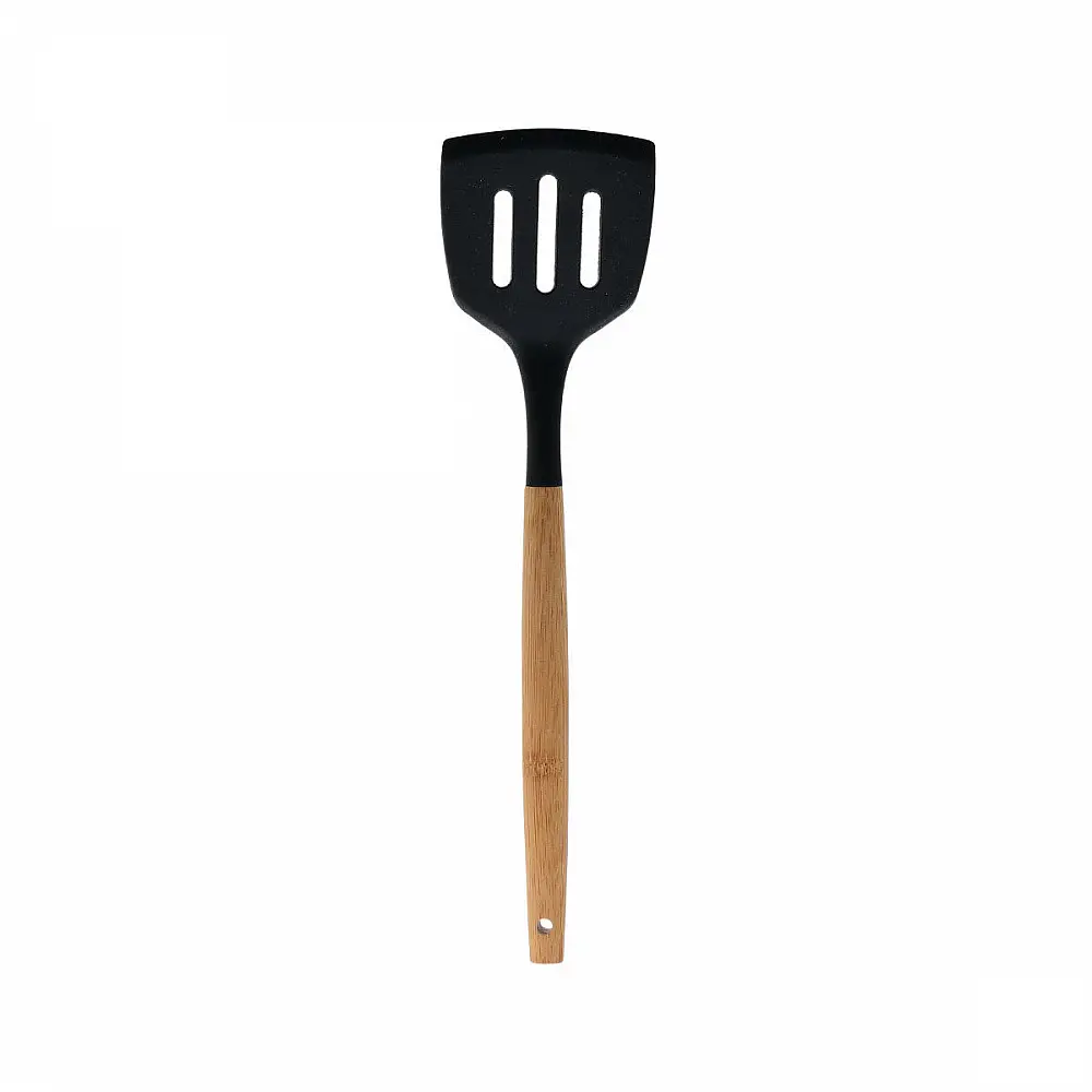 ΣΠΑΤΟΥΛΑ ΤΡΥΠΗΤΗ BAMBOO ESSENTIALS ΣΙΛΙΚΟΝΗΣ ΜΑΥΡΗ 01-14636