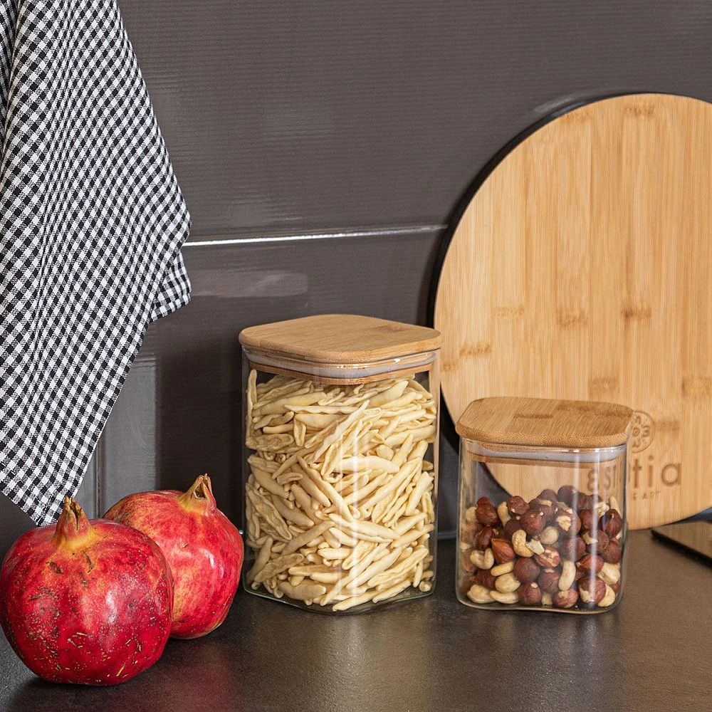 ΔΟΧΕΙΟ ΑΠΟΘΗΚΕΥΣΗΣ BAMBOO ESSENTIALS 550ml ΓΥΑΛΙΝΟ ΜΕ ΚΑΠΆΚΙ 01-12922 ΔΟΧΕΙΟ ΑΠΟΘΗΚΕΥΣΗΣ BAMBOO ESSENTIALS 550ml ΓΥΑΛΙΝΟ ΜΕ ΚΑΠΆΚΙ 01-12922