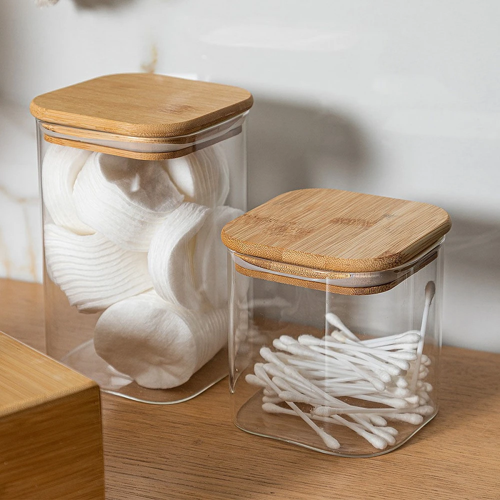 ΔΟΧΕΙΟ ΑΠΟΘΗΚΕΥΣΗΣ BAMBOO ESSENTIALS 550ml ΓΥΑΛΙΝΟ ΜΕ ΚΑΠΆΚΙ 01-12922 ΔΟΧΕΙΟ ΑΠΟΘΗΚΕΥΣΗΣ BAMBOO ESSENTIALS 550ml ΓΥΑΛΙΝΟ ΜΕ ΚΑΠΆΚΙ 01-12922