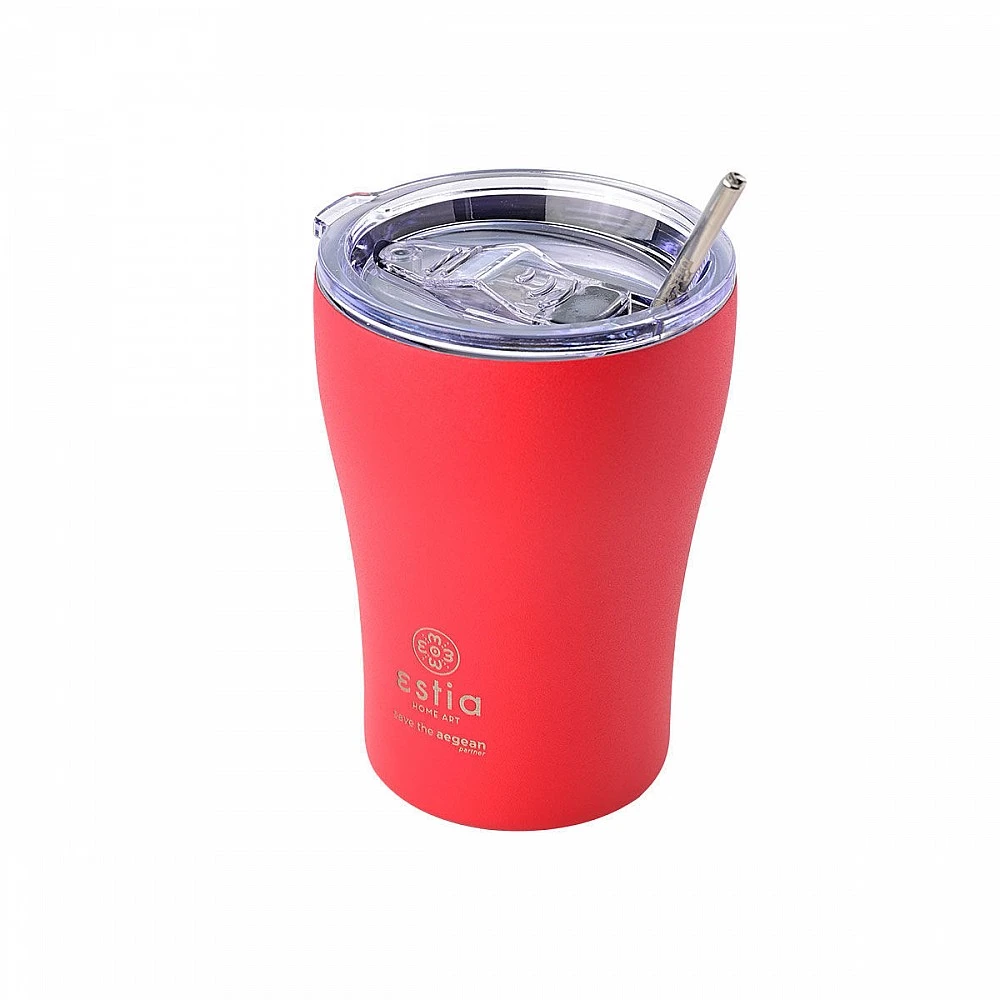 ΘΕΡΜΟΣ COFFEE MUG SAVE THE AEGEAN 350ml SCARLET RED 01-16845