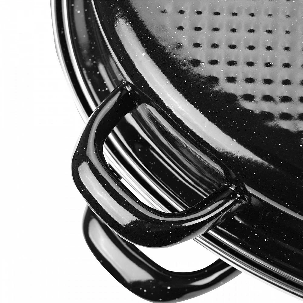 ΓΑΣΤΡΑ ENAMEL PREMIUM ΕΜΑΓΙΕ 43x32x18cm 11.2lt 01-8154 ΓΑΣΤΡΑ ENAMEL PREMIUM ΕΜΑΓΙΕ 43x32x18cm 11.2lt 01-8154