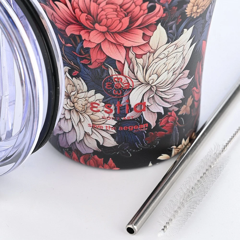 ΘΕΡΜΟΣ COFFEE MUG SAVE THE AEGEAN 350ml MIDNIGHT BLOSSOM 01-22945 ΘΕΡΜΟΣ COFFEE MUG SAVE THE AEGEAN 350ml MIDNIGHT BLOSSOM 01-22945