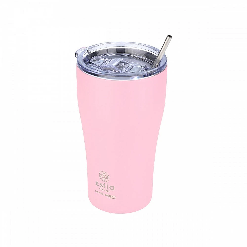 ΘΕΡΜΟΣ COFFEE MUG SAVE THE AEGEAN 500ml BLOSSOM ROSE 01-23157