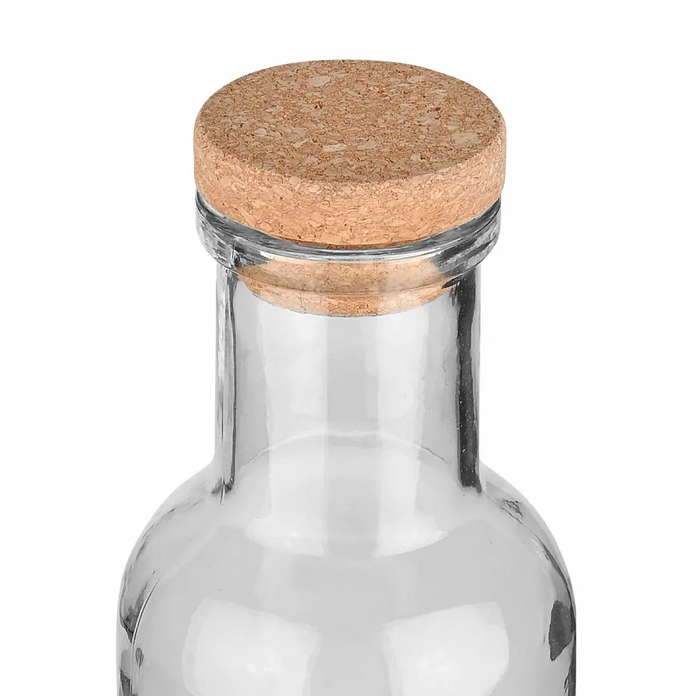 ΜΠΟΥΚΑΛΙ ΓΥΑΛΙΝΟ 1000ml ΜΕ ΚΑΠΑΚΙ ΦΕΛΛΟΥ ΓΚΡΙ 01-21863