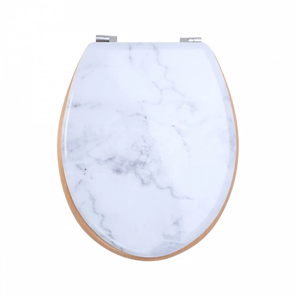 ΚΑΠΑΚΙ ΛΕΚΑΝΗΣ MARBLE ΜΕ ΜΕΝΤΕΣΕΔΕΣ ΑΠΟ ΚΡΑΜΑ ΨΕΥΔΑΡΓΥΡΟΥ 02-21825
