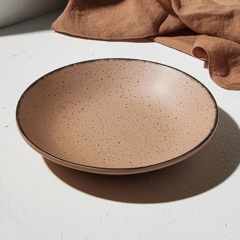 ΠΙΑΤΟ ΒΑΘΥ TERRA ΠΟΡΣΕΛΑΝΙΝΟ 23cm SALMON 07-15930