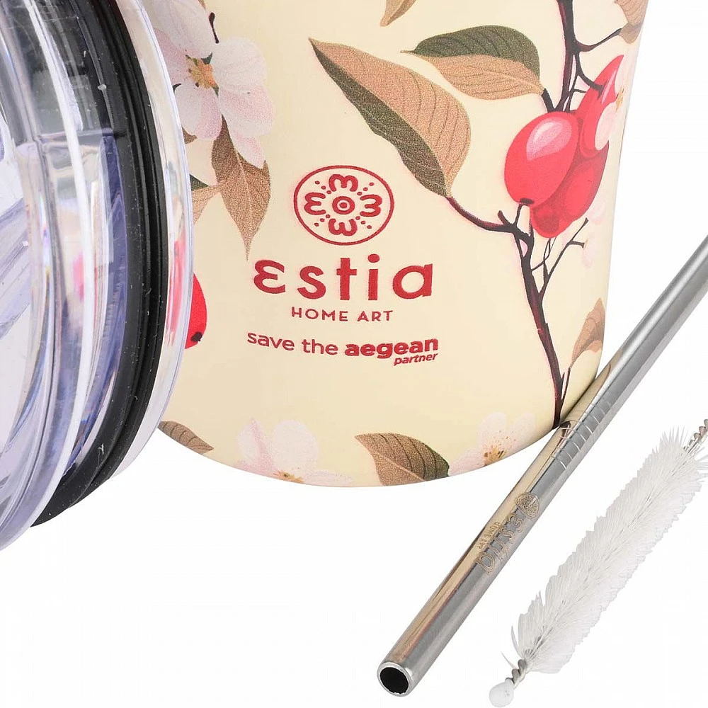 ΘΕΡΜΟΣ COFFEE MUG SAVE THE AEGEAN 350ml SAKURA WHISPER 01-22990 ΘΕΡΜΟΣ COFFEE MUG SAVE THE AEGEAN 350ml SAKURA WHISPER 01-22990