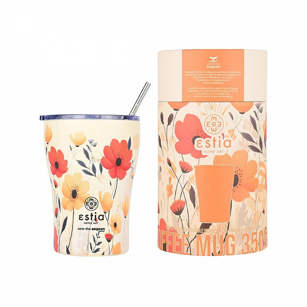 ΘΕΡΜΟΣ COFFEE MUG SAVE THE AEGEAN 350ml SUMMER REVERIE 01-23003