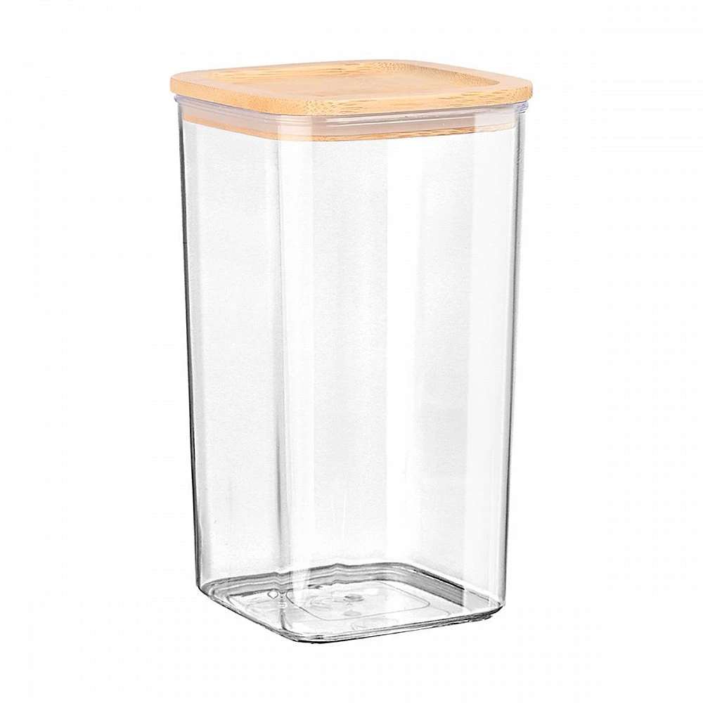 ΔΟΧΕΙΟ ΑΠΟΘΗΚΕΥΣΗΣ BAMBOO ESSENTIALS ΠΛΑΣΤΙΚΟ 1200ml ΣΤΟΙΒΑΖΟΜΕΝΟ 01-24277