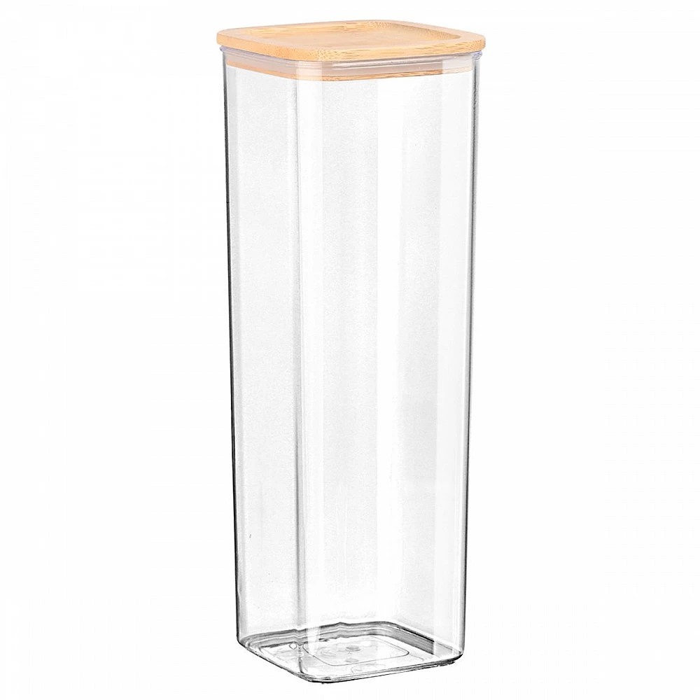 ΔΟΧΕΙΟ ΑΠΟΘΗΚΕΥΣΗΣ BAMBOO ESSENTIALS ΠΛΑΣΤΙΚΟ 1700ml ΣΤΟΙΒΑΖΟΜΕΝΟ 01-24284