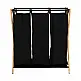 ΚΑΛΑΘΙ ΑΠΛΥΤΩΝ BAMBOO ESSENTIALS 102lt 3 ΘΕΣΕΩΝ 68x40x76cm ΜΑΥΡΟ 02-26967 ΚΑΛΑΘΙ ΑΠΛΥΤΩΝ BAMBOO ESSENTIALS 102lt 3 ΘΕΣΕΩΝ 68x40x76cm ΜΑΥΡΟ 02-26967