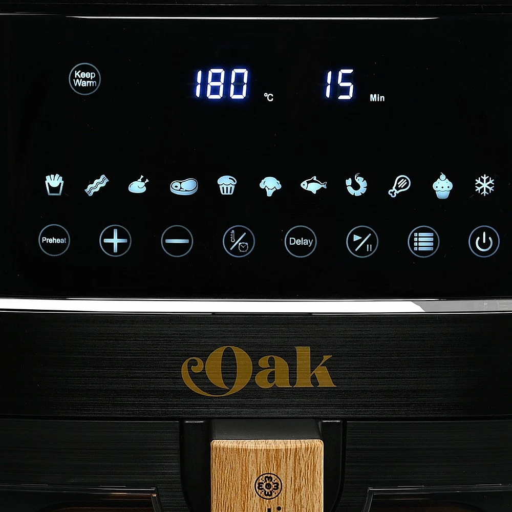 ΦΡΙΤΕΖΑ ΑΕΡΟΣ OAK 1650w 7.2lt ME ΨΗΦΙΑΚΗ ΟΘΟΝΗ & 11 ΠΡΟΓΡΑΜΜΑΤΑ ΜΑΓΕΙΡΕΜΑΤΟΣ 06-18931 ΦΡΙΤΕΖΑ ΑΕΡΟΣ OAK 1650w 7.2lt ME ΨΗΦΙΑΚΗ ΟΘΟΝΗ & 11 ΠΡΟΓΡΑΜΜΑΤΑ ΜΑΓΕΙΡΕΜΑΤΟΣ 06-18931