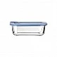 ΦΑΓΗΤΟΔΟΧΕΙΟ COLORSEAL ΓΥΑΛΙΝΟ 370ml 16.3x12.3x6.2cm ΜΕ ΚΑΠΑΚΙ ΣΙΛΙΚΟΝΗΣ ΜΠΛΕ 01-26516 ΦΑΓΗΤΟΔΟΧΕΙΟ COLORSEAL ΓΥΑΛΙΝΟ 370ml 16.3x12.3x6.2cm ΜΕ ΚΑΠΑΚΙ ΣΙΛΙΚΟΝΗΣ ΜΠΛΕ 01-26516