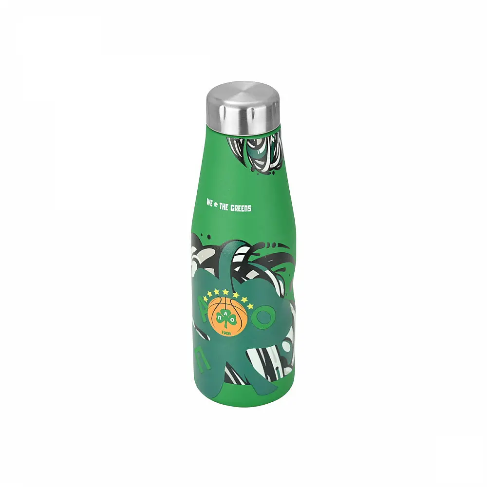 ΘΕΡΜΟΣ TRAVEL FLASK PANATHINAIKOS BC EDITION WE THE GREENS 500ml 00-27186