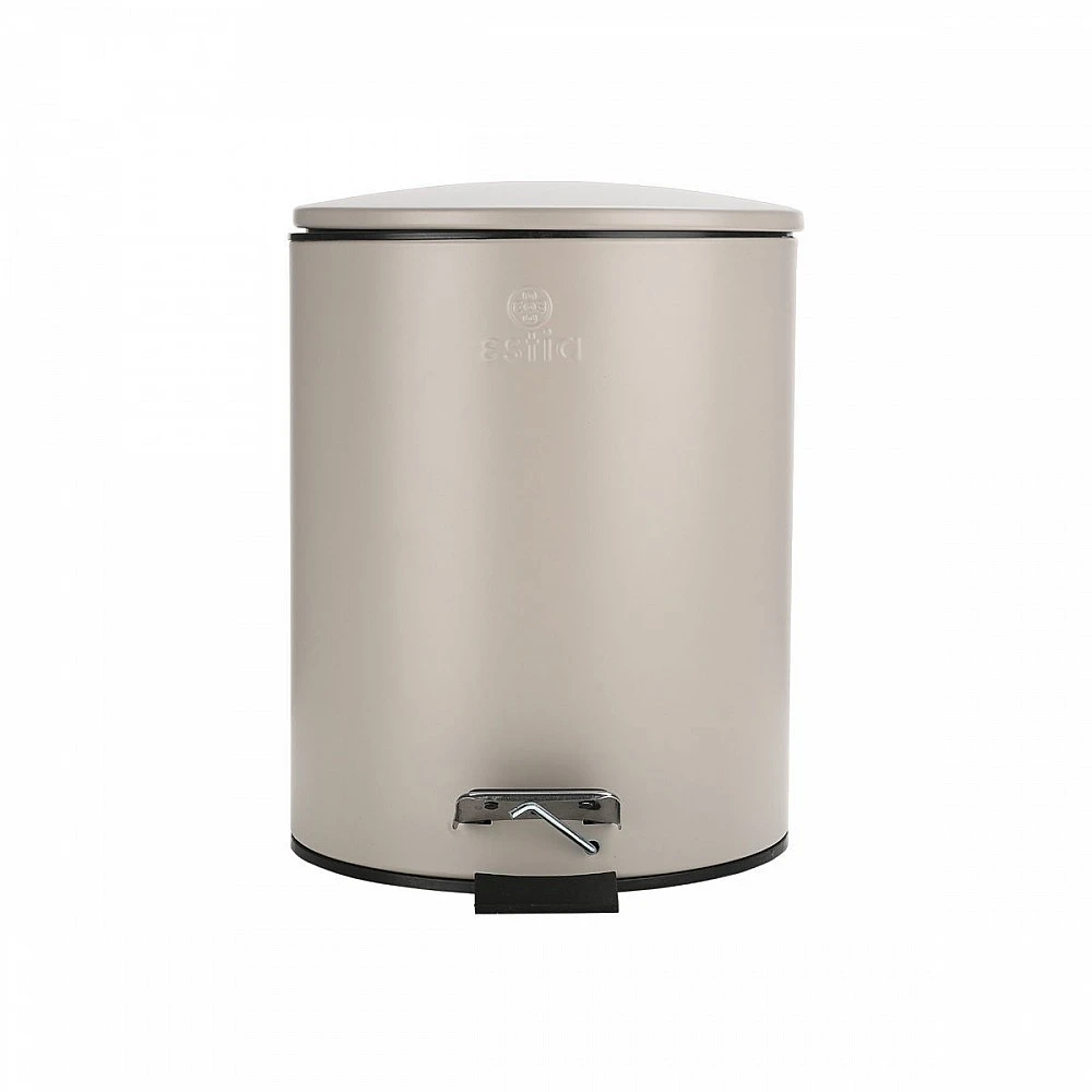 ΧΑΡΤΟΔΟΧΕΙΟ ΜΠΑΝΙΟΥ CLASSIC SOFT CLOSE 5lt ΜΑΤ TAUPE 02-5580