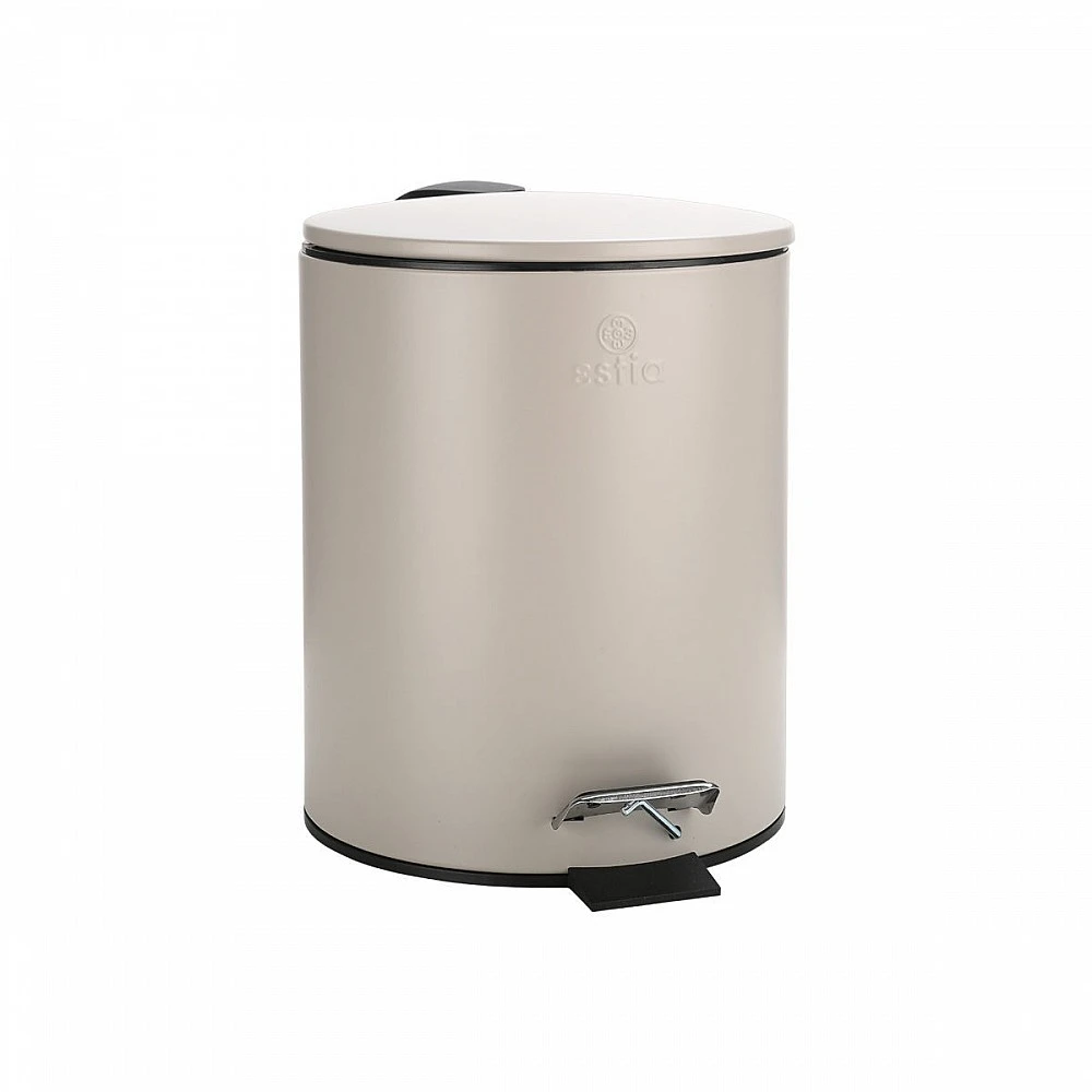 ΧΑΡΤΟΔΟΧΕΙΟ ΜΠΑΝΙΟΥ CLASSIC SOFT CLOSE 5lt ΜΑΤ TAUPE 02-5580