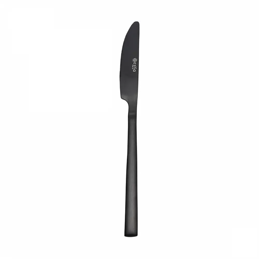 ΜΑΧΑΙΡΙ ΦΑΓΗΤΟΥ PRESTIGE BLACK ΑΝΟΞΕΙΔΩΤΟ ΑΤΣΑΛΙ 18/0 ΜΑΥΡΟ MAT 01-29364