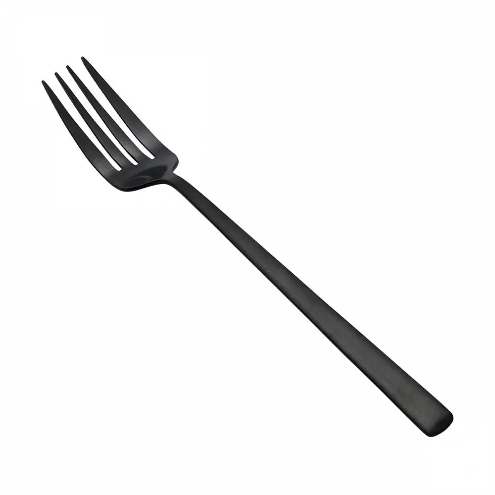 ΠΙΡΟΥΝΙ ΦΑΓΗΤΟΥ PRESTIGE BLACK ΑΝΟΞΕΙΔΩΤΟ ΑΤΣΑΛΙ 18/0 ΜΑΥΡΟ MAT 01-29371