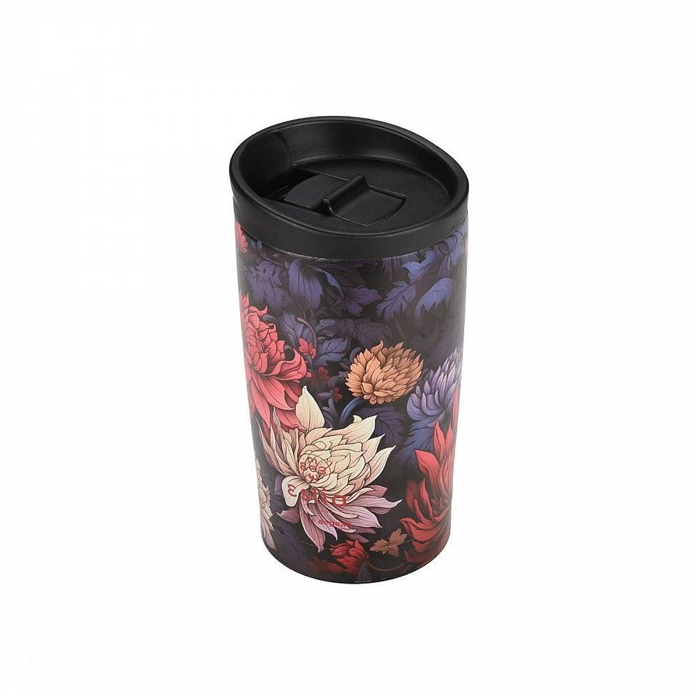 ΘΕΡΜΟΣ TRAVEL MUG SAVE THE AEGEAN 350ml MIDNIGHT BLOSSOM 01-25595