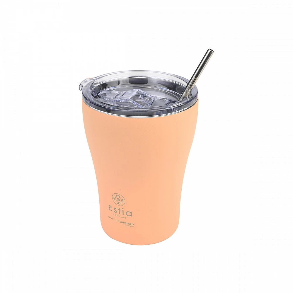 ΘΕΡΜΟΣ COFFEE MUG SAVE THE AEGEAN 350ml PEACH FUZZ 01-23416