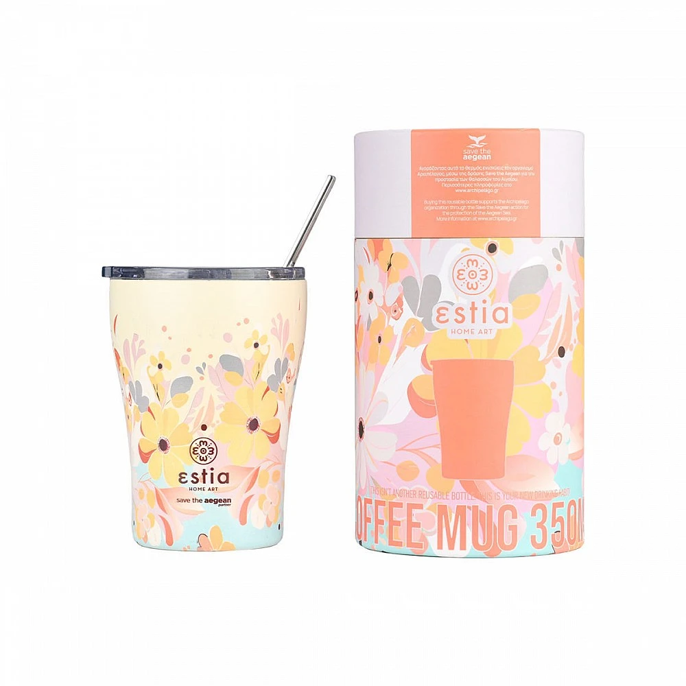ΘΕΡΜΟΣ COFFEE MUG SAVE THE AEGEAN 350ml SPRING SONATA 01-23126