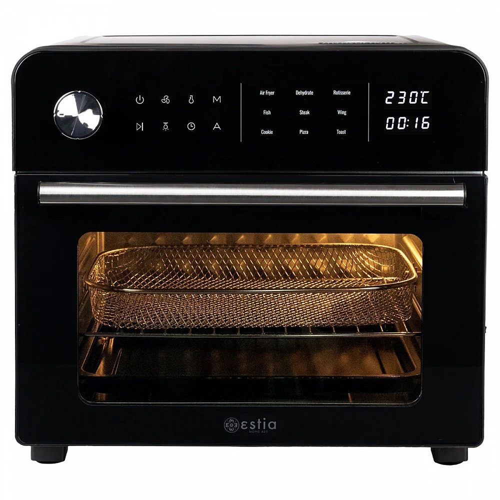 ΦΡΙΤΕΖΑ ΑΕΡΟΣ - ΦΟΥΡΝΑΚΙ TITAN CHEF 1700w 23lt ΜΕ 9 ΠΡΟΓΡΑΜΜΑΤΑ ΜΑΓΕΙΡΕΜΑΤΟΣ 06-27483