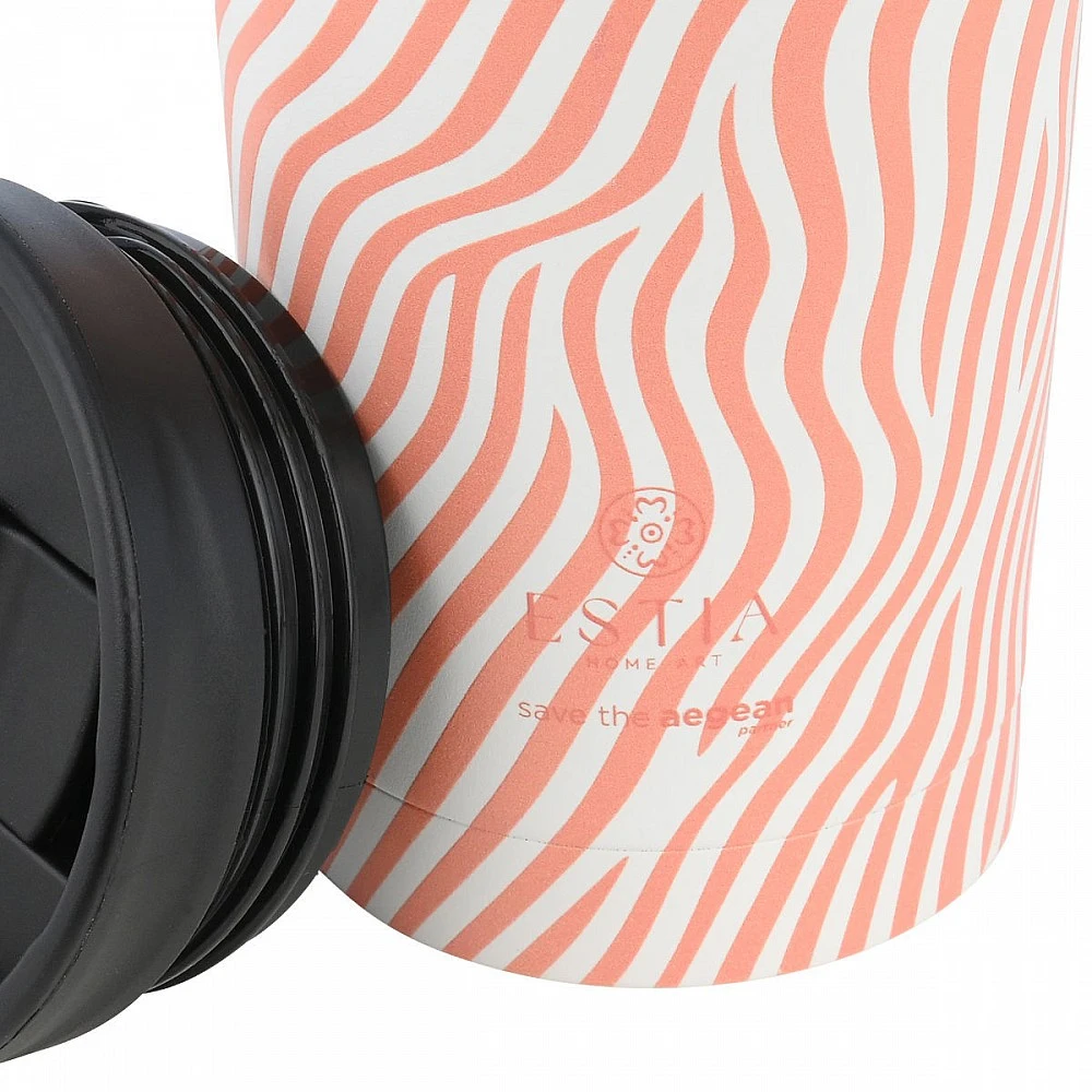 ΘΕΡΜΟΣ TRAVEL MUG SAVE THE AEGEAN 350ml SOFT RIPPLE 01-31893