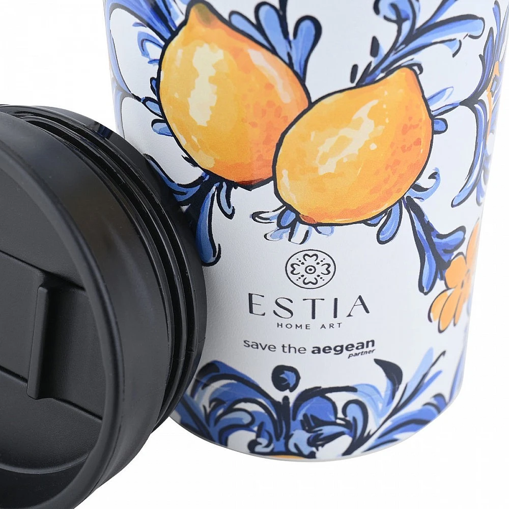 ΘΕΡΜΟΣ TRAVEL MUG SAVE THE AEGEAN 350ml AMALFI COAST 01-31909
