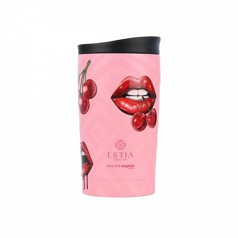 ΘΕΡΜΟΣ TRAVEL MUG SAVE THE AEGEAN 350ml BLUSH POP 01-31923