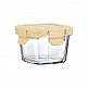ΦΑΓΗΤΟΔΟΧΕΙΟ CLICK&SEAL ΓΥΑΛΙΝΟ 160ml 9.2x9.2x6.3cm ΜΕ ΚΑΠΑΚΙ ΠΛΑΣΤΙΚΟ IVORY 01-29814 ΦΑΓΗΤΟΔΟΧΕΙΟ CLICK&SEAL ΓΥΑΛΙΝΟ 160ml 9.2x9.2x6.3cm ΜΕ ΚΑΠΑΚΙ ΠΛΑΣΤΙΚΟ IVORY 01-29814