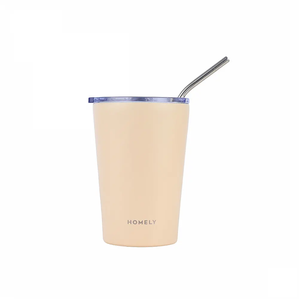 HOMELY ΘΕΡΜΟΣ MUG 400ml SANDSTONE 01-32647