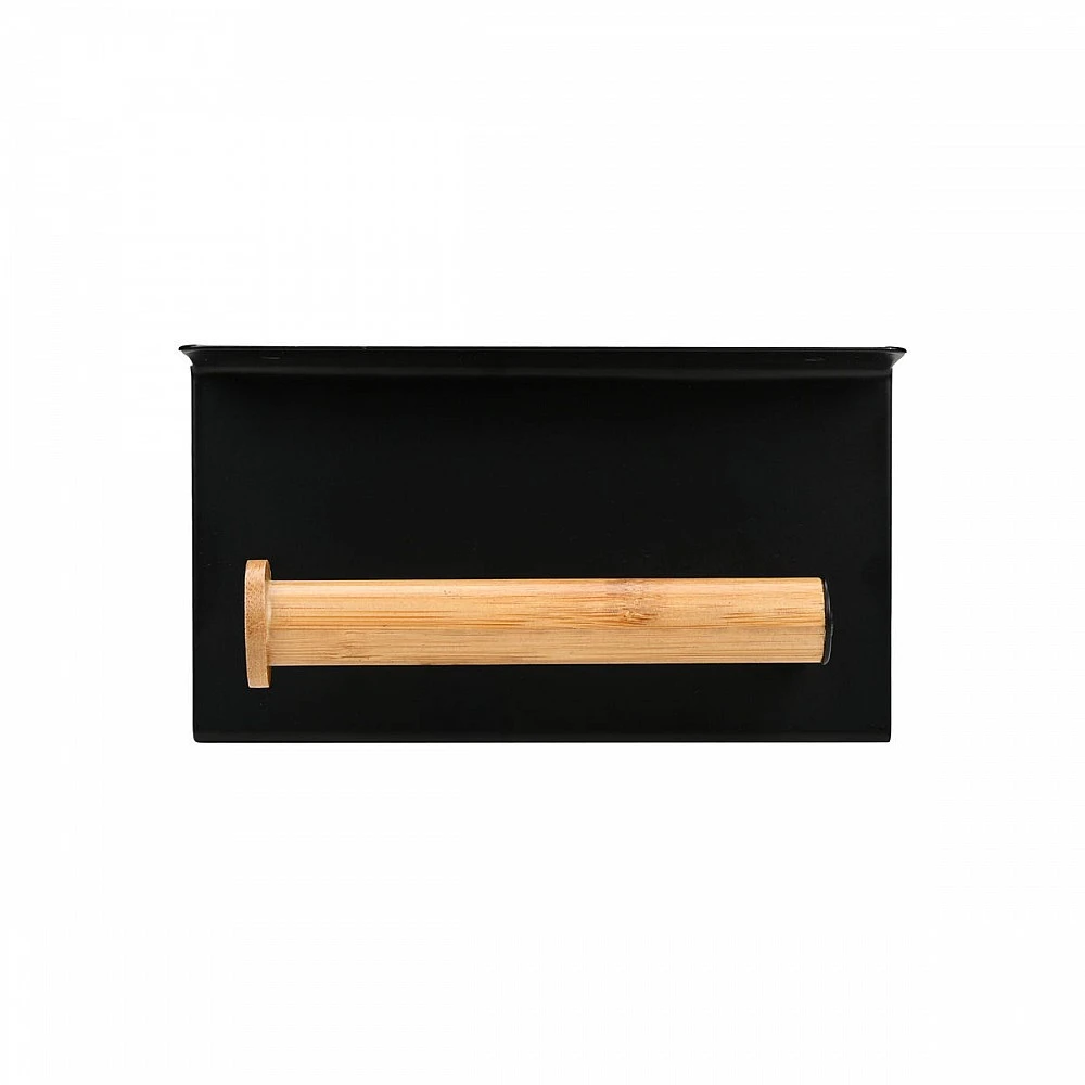 ΧΑΡΤΟΘΗΚΗ ΕΠΙΤΟΙΧΙΑ BAMBOO ESSENTIALS ΜΕ ΘΕΣΗ ΓΙΑ ΚΙΝΗΤΟ ΜΕΤΑΛΛΙΚΗ ΜΑΥΡΗ 02-30827
